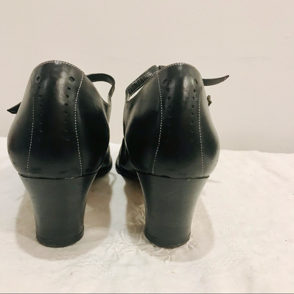 SOLD ON VESTIAIRE COLLECTIVE!!! Vintage nineties Stephane Kelian black leather - Picture 9 of 15
